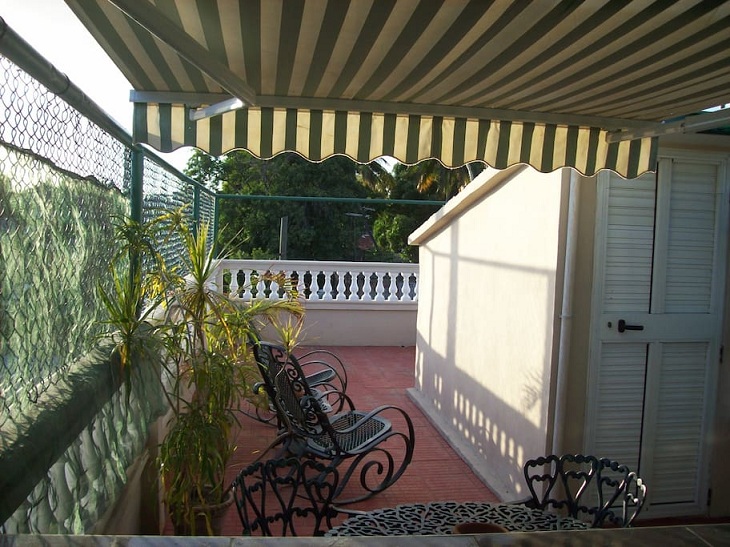 'Roof terrace' Casas particulares are an alternative to hotels in Cuba.